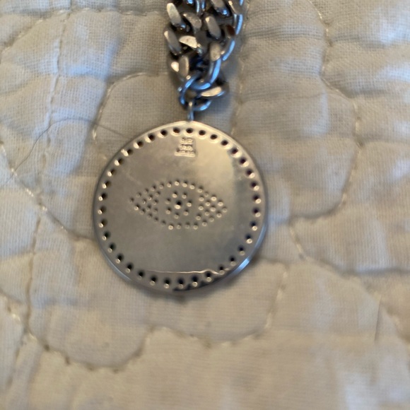 Effy Collection Evil Eye multi Sapphire / Diamond Pendant Necklace - Picture 2 of 9